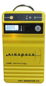 Airspace AI-1200 CO Gas Monitor with LCD